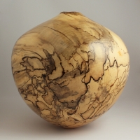 Very Spalted Holly Hollow Form