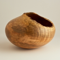 Figured Natural Maple Hollow - $150.00