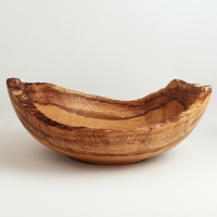 Spalted Natural Red Oak Utility Bowl - SOLD