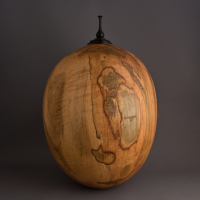 Large Ambrosia Maple Cremation Urn, 260 ci - $1640.00