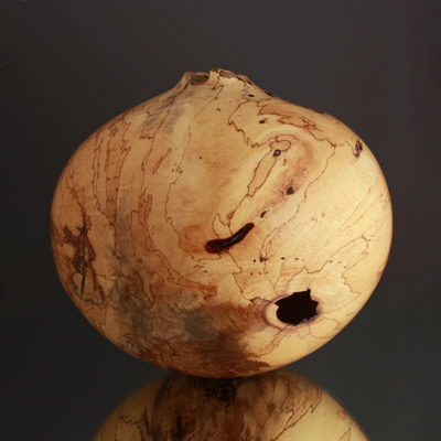 Sculpture for Sale - Ben Owen Collection, Off Balance Spalted Pecan Hollow