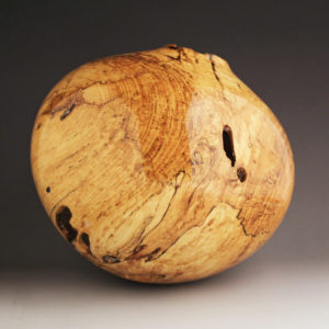 Off Balance Ultra Gloss Spalted Ash Hollow Form