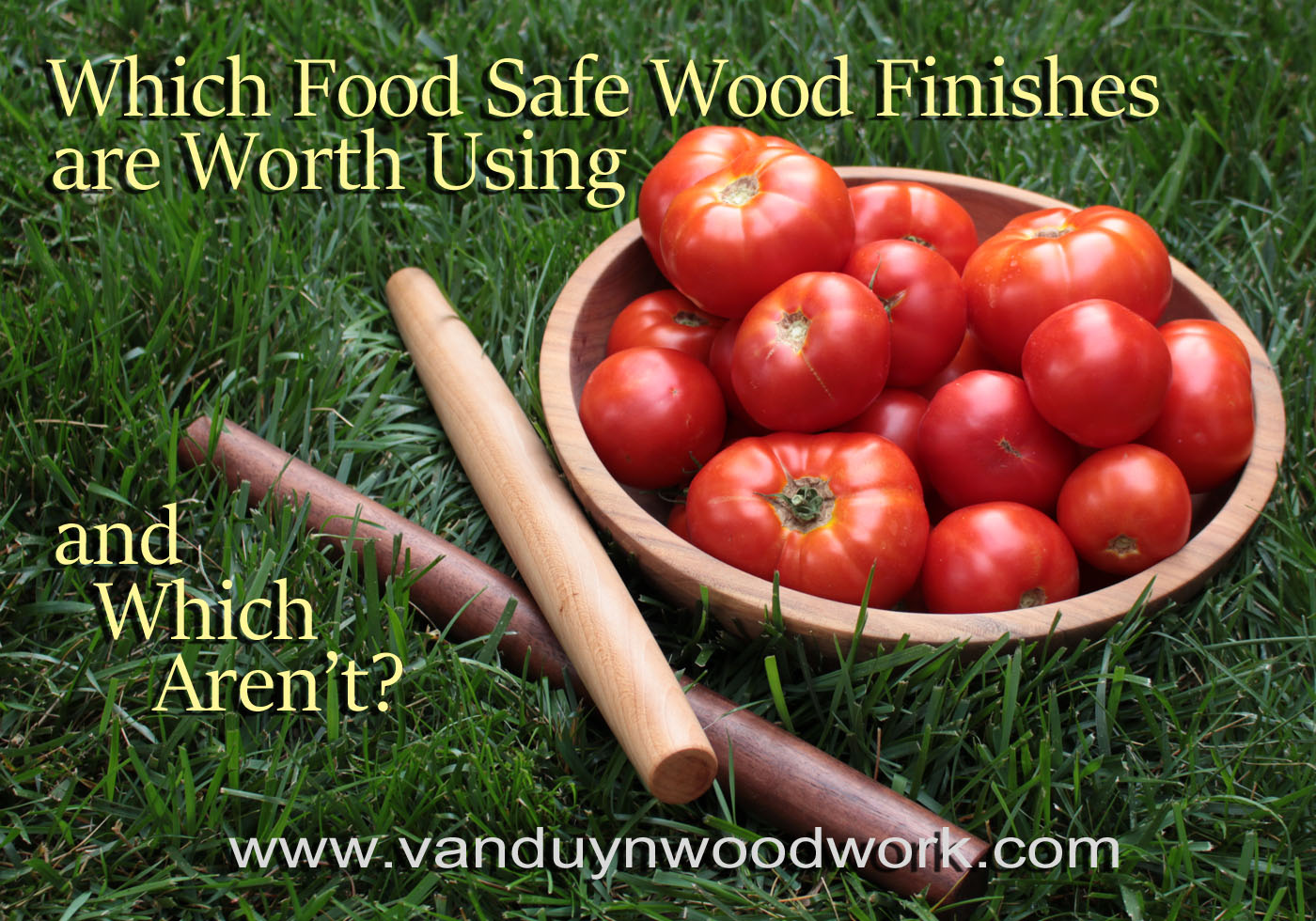 My Favorite Food Safe Wood Finish - Waterproof Almost - Wooden Bowl