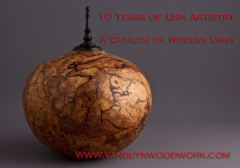 A Catalog of Wooden Cremation Urns 10 Years into Urn Artistry