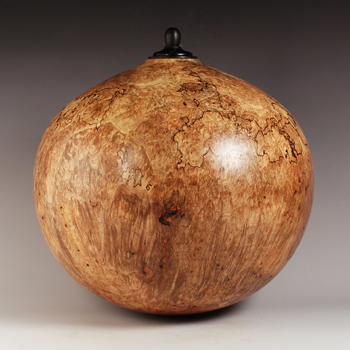 Large Red Maple Burl Double Urn